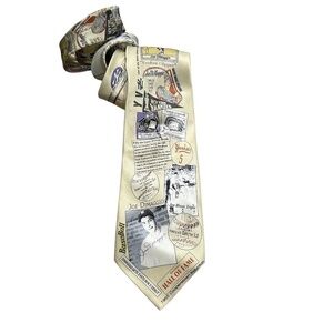 New York Yankees Joe DiMaggio Hand Made Silk Tie